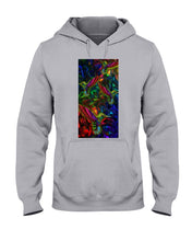 Load image into Gallery viewer, Hummingbird Cosmic Light Color Black T-Shirt Hoodie