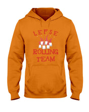 Load image into Gallery viewer, Lefse Rolling Team Cute Tee Hoodie