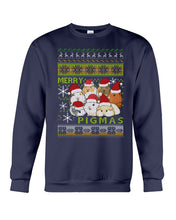 Load image into Gallery viewer, Cute Hamster Merry Christmas Gift For Hamster Lovers T-Shirt Sweatshirt