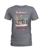 Load image into Gallery viewer, Savior Christ The Lord Gift For Christmas Gift T-Shirt Ladies Tee