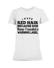 Load image into Gallery viewer, Great Gift For Redhead Grandma Ladies Tee