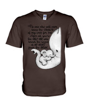 Load image into Gallery viewer, Elephant Cute Gift For Family Tee Guys V-Neck