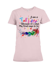 Load image into Gallery viewer, I Am A Nurse Gift For Nurses T-Shirt Ladies Tee