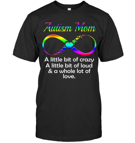 Autism Mom - A Whole Lot Of Love Guys Tee