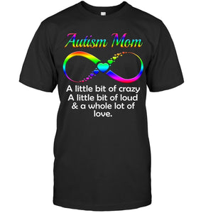 Autism Mom - A Whole Lot Of Love Ladies Flowy Tank