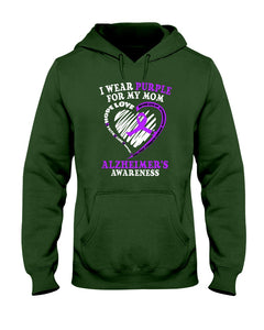 Alzheimer Awareness Daughter For Mom T-Shirt Hoodie