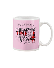 Load image into Gallery viewer, Funny Moose Wonderful Time Christmas Gift For Family Mug