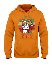 Load image into Gallery viewer, Santa Claus Beer Gift For Christmas Black T-Shirt Hoodie