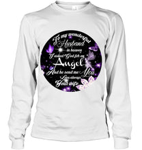 Load image into Gallery viewer, To My Husband In Heaven Gift For Widow Unisex Long Sleeve