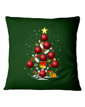 Load image into Gallery viewer, Bowling   Bowling Christmas Tree Christmas T-Shirt Pillow Cover