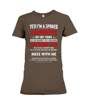 Load image into Gallery viewer, Gift For Spoiled Daughter Funny Quote Ladies Tee