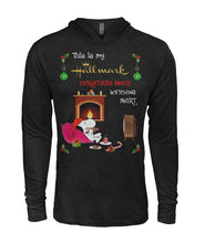 Load image into Gallery viewer, Snoopy Hallmark Christmas Movie Writing Shirt Hoodie