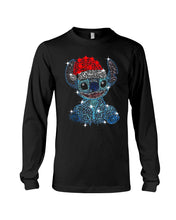 Load image into Gallery viewer, Merry Christmas Stitch Gift For Fans T-Shirt Unisex Long Sleeve