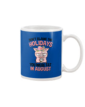 Load image into Gallery viewer, Funny Fat Pig Quote Custom T-Shirt For Friends Family Mug
