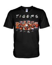 Load image into Gallery viewer, Clemson Tigers Ncaa Friends Font T-Shirt For Fans Guys V-Neck