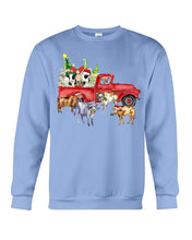 Load image into Gallery viewer, Merry Christmas In Town Cow Lovers Gift For Farmers Sweatshirt