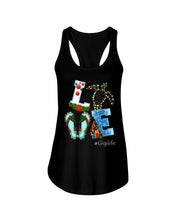 Load image into Gallery viewer, Love Turtle Gigilife Christmas Gift For Turtle Lovers Custom Design Tee Ladies Flowy Tank