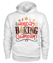 Load image into Gallery viewer, Holiday Baking Champion Christmas Custom Design Tshirt Hoodie