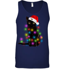 Load image into Gallery viewer, Cat Merry And Bright New Unisex Tank Top