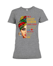 Load image into Gallery viewer, January Queen 3 Sides Horoscopes T-Shirt Ladies Tee
