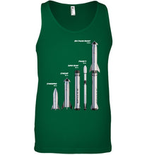 Load image into Gallery viewer, Into The Space Gift For Fans Black T-Shirt Unisex Tank Top