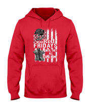 Load image into Gallery viewer, We Are Red Fridays Veteran Shirt Hoodie