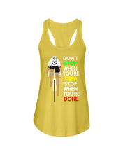 Load image into Gallery viewer, Cycling Don't Stop For Cyclist Ladies Flowy Tank