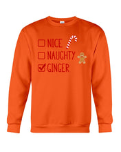 Load image into Gallery viewer, Nice Naughty Ginger Redhead T Shirt Sweatshirt