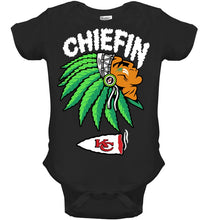 Load image into Gallery viewer, Chiefin Kansas City Chiefs Gift For Fans T-Shirt Baby Onesie