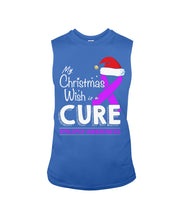 Load image into Gallery viewer, Epilepsy Awareness - My Christmas Wish Is A Cure Unisex Long Sleeve