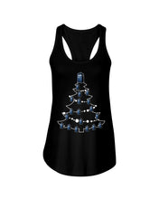Load image into Gallery viewer, Christmas Tree Ladies Flowy Tank