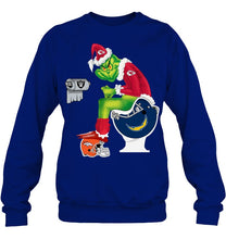 Load image into Gallery viewer, Funny Grinch Kansas Chief Christmas Gift Tee Sweatshirt