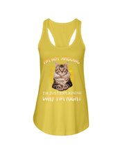 Load image into Gallery viewer, Cat Lovers T-Shirt Not Arguing Just Explaining Ladies Flowy Tank