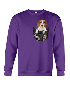 Beagle In The Pocket Funny T-Shirt Sweatshirt