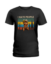 Load image into Gallery viewer, I Hate People Ladies Tee
