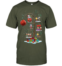 Load image into Gallery viewer, Christmas Gift On Tree Gift For Family T-Shirt Guys Tee