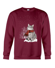 Load image into Gallery viewer, Cute Cat Christmas Gift For Cat Lovers Custom T-Shirt Sweatshirt
