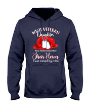 Load image into Gallery viewer, Wwii Veteran Daughter Their Heroes Hoodie