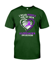 Load image into Gallery viewer, Alzheimer Awareness Daughter For Mom T-Shirt Guys Tee