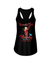 Load image into Gallery viewer, November Girl Sexy Beauty T-Shirt Ladies Flowy Tank