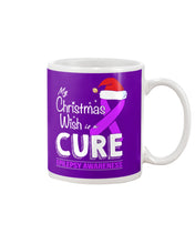 Load image into Gallery viewer, Epilepsy Awareness - My Christmas Wish Is A Cure Mug