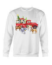 Load image into Gallery viewer, Merry Christmas In Town Cow Lovers Gift For Farmers Sweatshirt