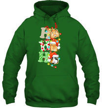 Load image into Gallery viewer, Santa Claus Ho Ho Ho Christmas Gift For Guinea Pigs Lovers Hoodie