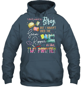 Brag Sean Ripper In Two Minutes Funny T-Shirt Hoodie