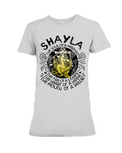 Load image into Gallery viewer, Shayla The Sould Of A Mermaid Horoscope T-Shirt Ladies Tee