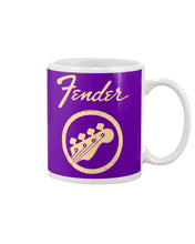 Load image into Gallery viewer, Guitar Lovers Fender Black T-Shirt Mug