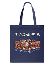 Load image into Gallery viewer, Clemson Tigers Ncaa Friends Font T-Shirt For Fans Basketweave Tote Bag