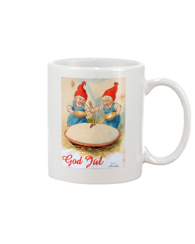 Cute Gnome God Jule Gift For Swedish Mug