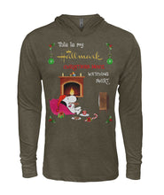 Load image into Gallery viewer, Snoopy Hallmark Christmas Movie Writing Shirt Hoodie