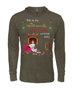 This Is My Hallmark Christmas Movie Watching Snoopy Shirt Hoodie